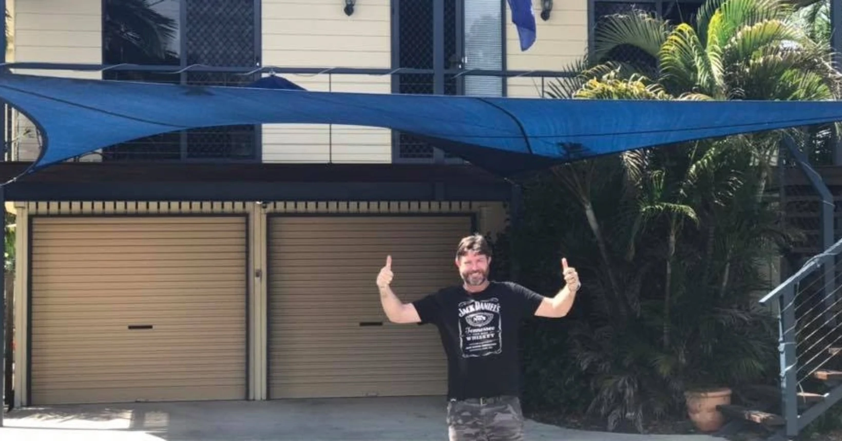 Carport Shade Sail order yours today shades2u sunshine shade sails 0407090285